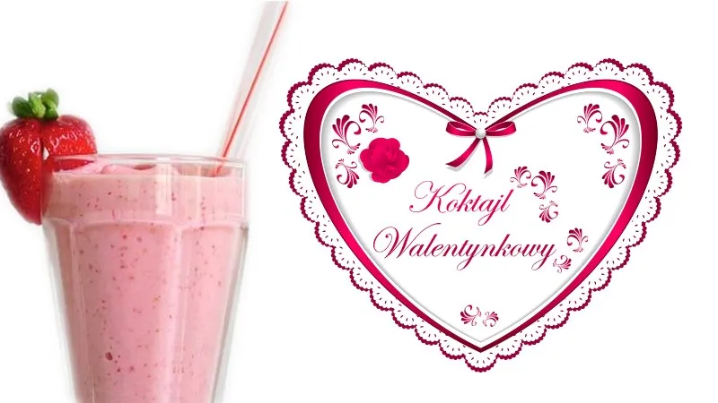 Koktajl walentynkowy