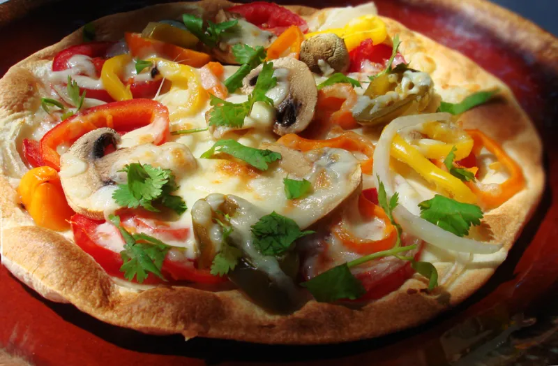 Pizza na tortilli